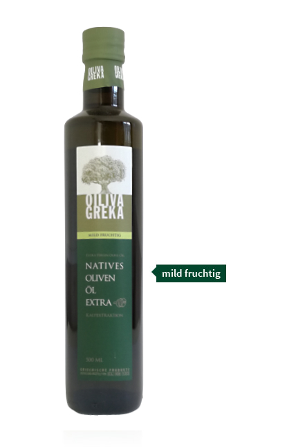 OILIVA GREKA Natives Olivenöl Extra, 500 ml